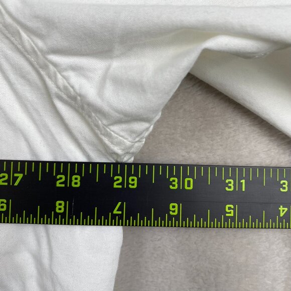 Eddie Bauer Mens Shirt 3XLT Relaxed Fit Cotton Short Sleeve Casual White - Picture 4 of 16